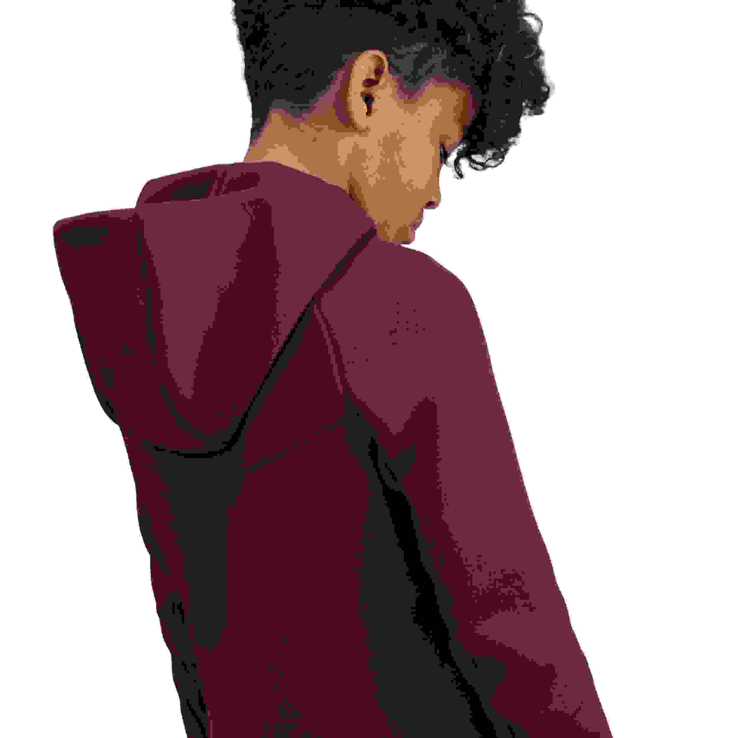 Nike Sportswear Tech Fleece Big Boys' Red Full-Zip Jacket